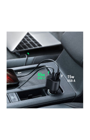 Chargeur voiture double USB