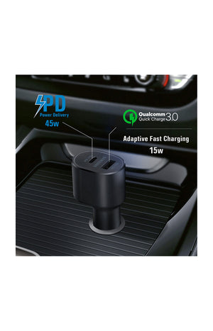 Chargeur voiture double USB