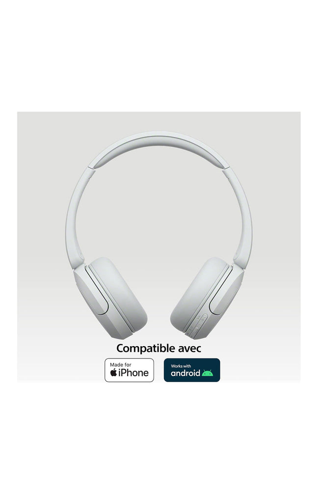 Casque Bluetooth - Sony WH-CH520 - Blanc