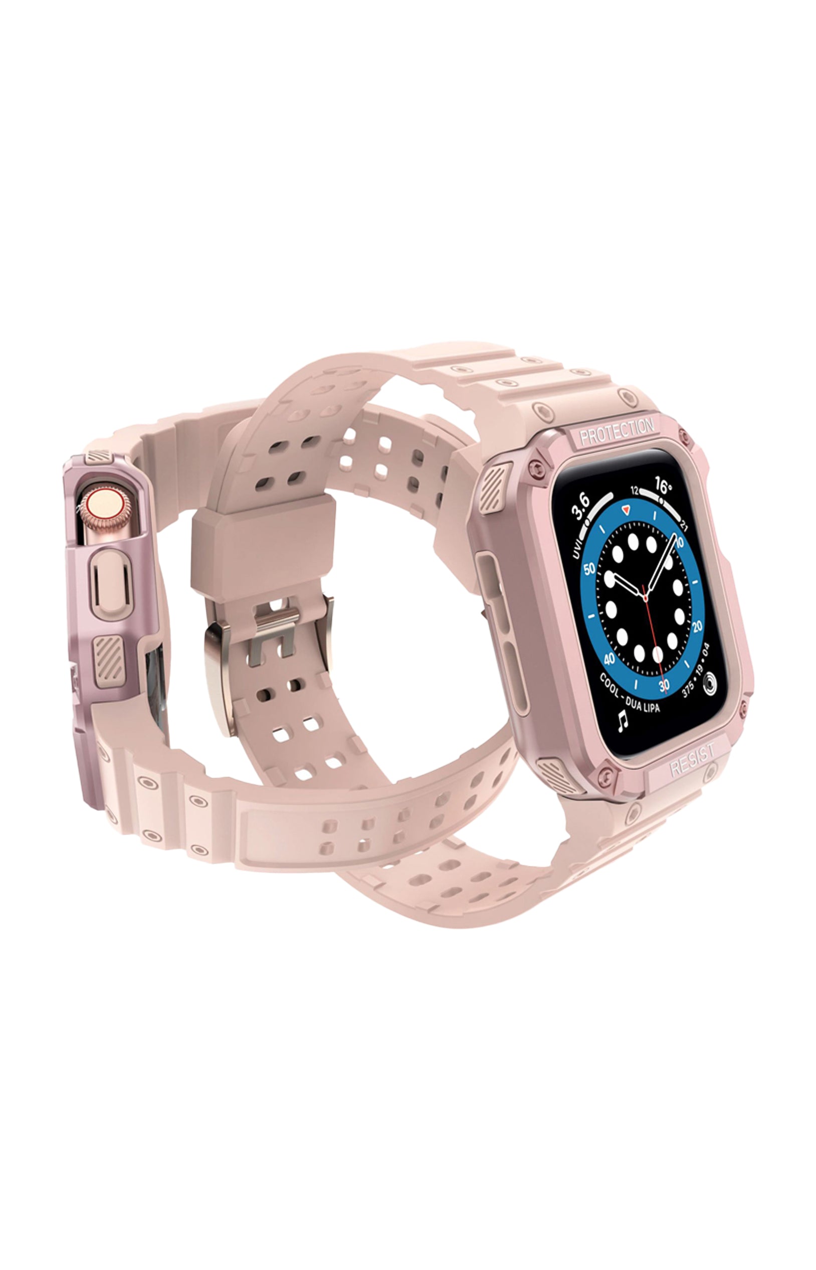 Bracelet montres connectées - Rose