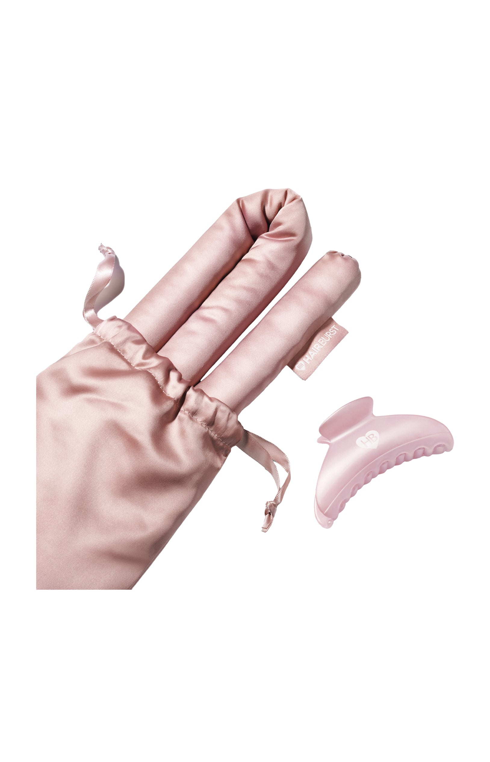 Kit boucles sans chaleur - Satin - Rose