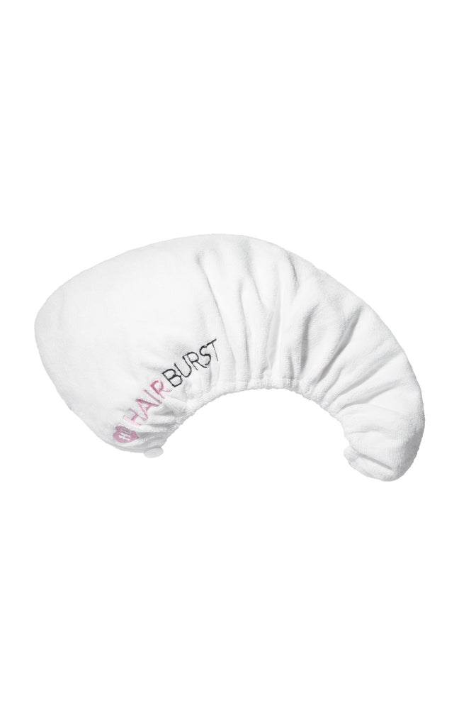 Serviette microfibre - Cheveux - Blanc