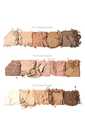 Palette de 5 ombres à paupières - Mood Shower
