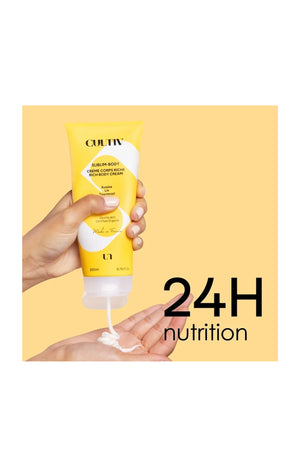 Crème corps nourrissante bio - Avoine, lin & tournesol - 200 ml
