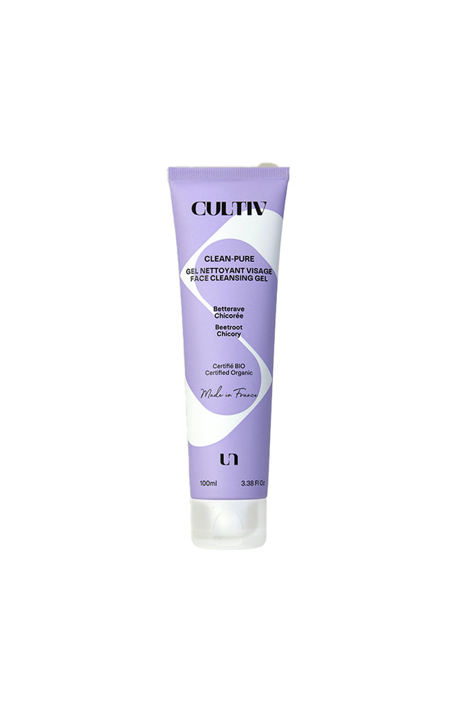 Gel nettoyant visage bio - Betterave & chicorée - Visage - 100 ml