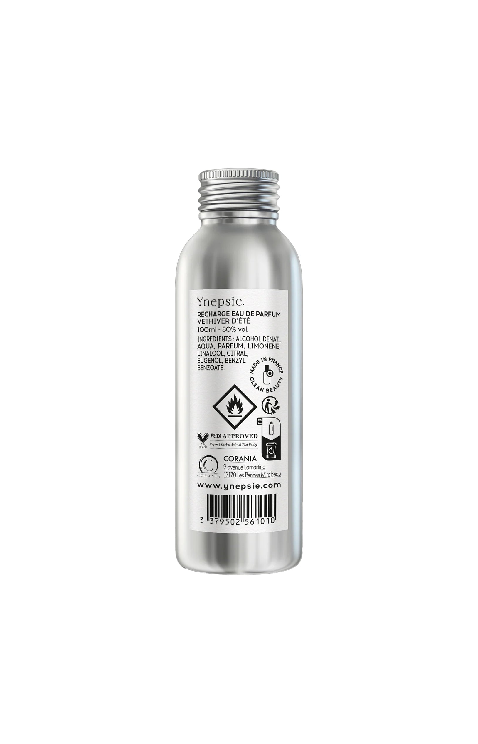 Vethiver d’Été Recharge Eau de parfum - Boisé