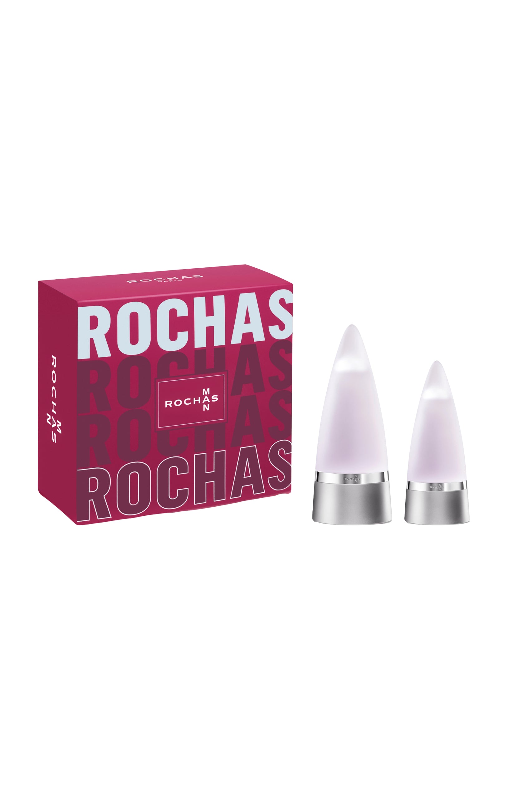 Coffret Rochas Man Eau de toilette - Ambré boisé - Homme - 2 x 100 ml