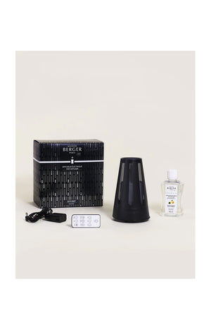 Diffuseur électrique - Amphora Noir Satiné - Zeste de Verveine - 80 ml