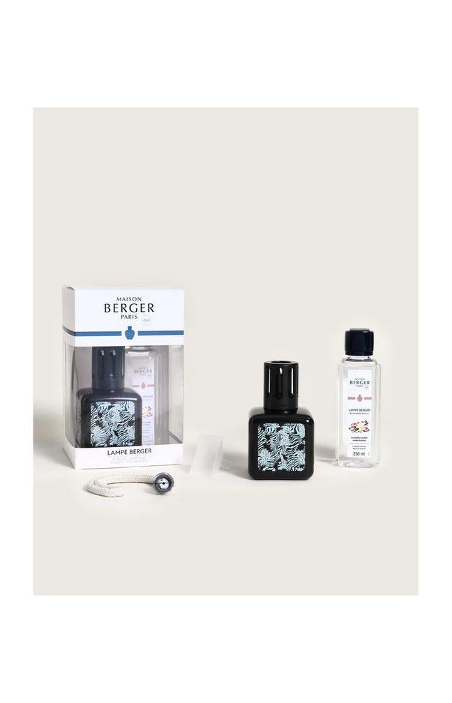 Coffret lampe à catalyse - Berger Glaçon Animal - Poussière d’Ambre - 250 ml