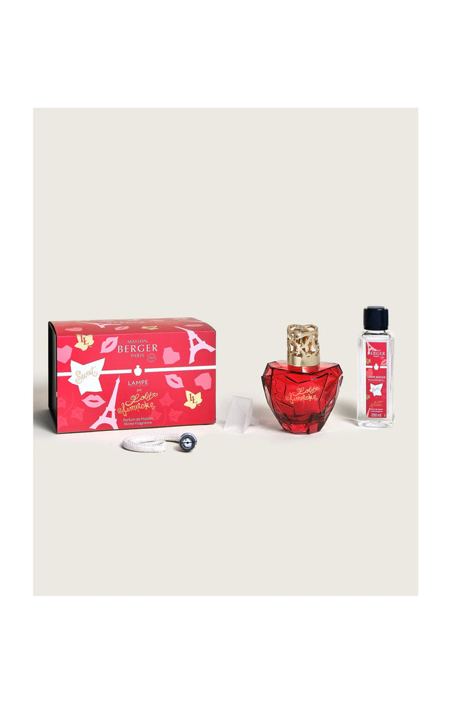 Coffret lampe à catalyse - Berger Lolita Lempicka Sweet - Cerise & cacao - 250 ml