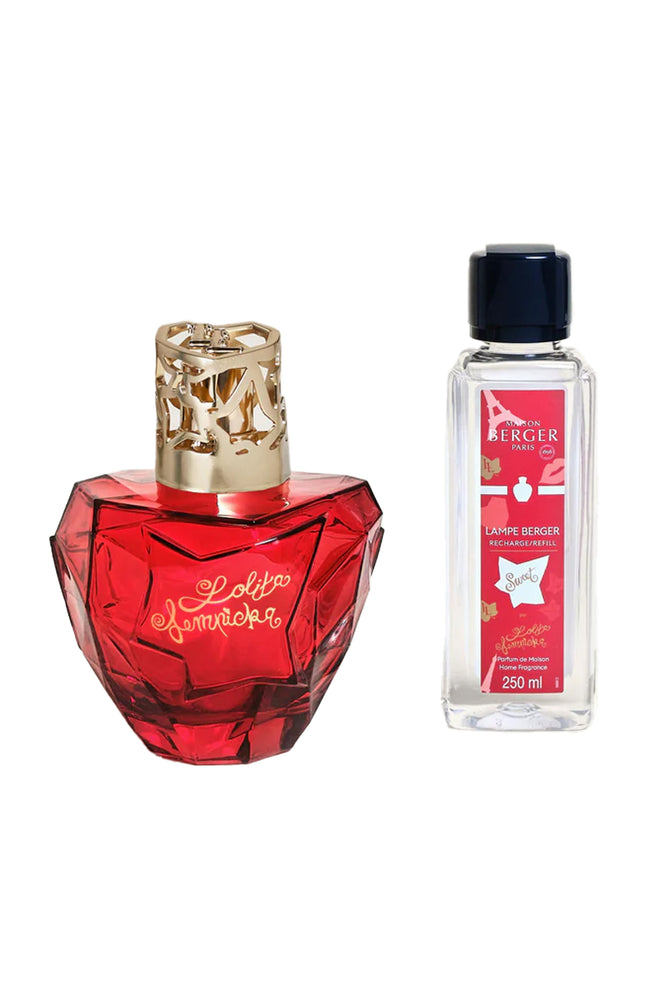 Coffret lampe à catalyse - Berger Lolita Lempicka Sweet - Cerise & cacao - 250 ml