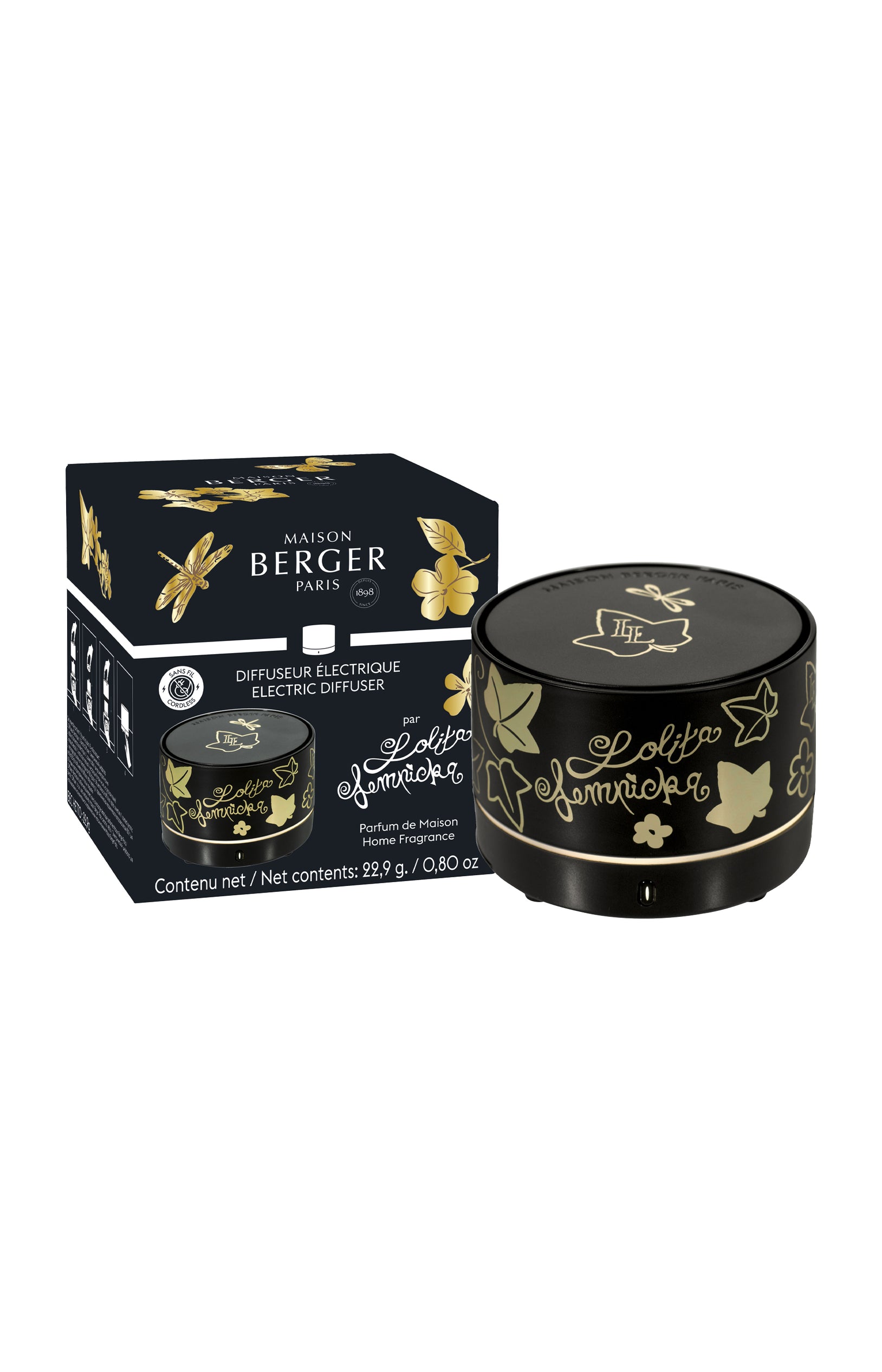Diffuseur nomade - Lolita Lempicka Black Edition