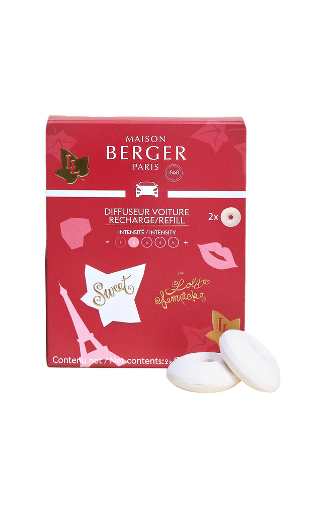 Recharges diffuseur pour voiture - Lolita Lempicka Sweet - 2 unités