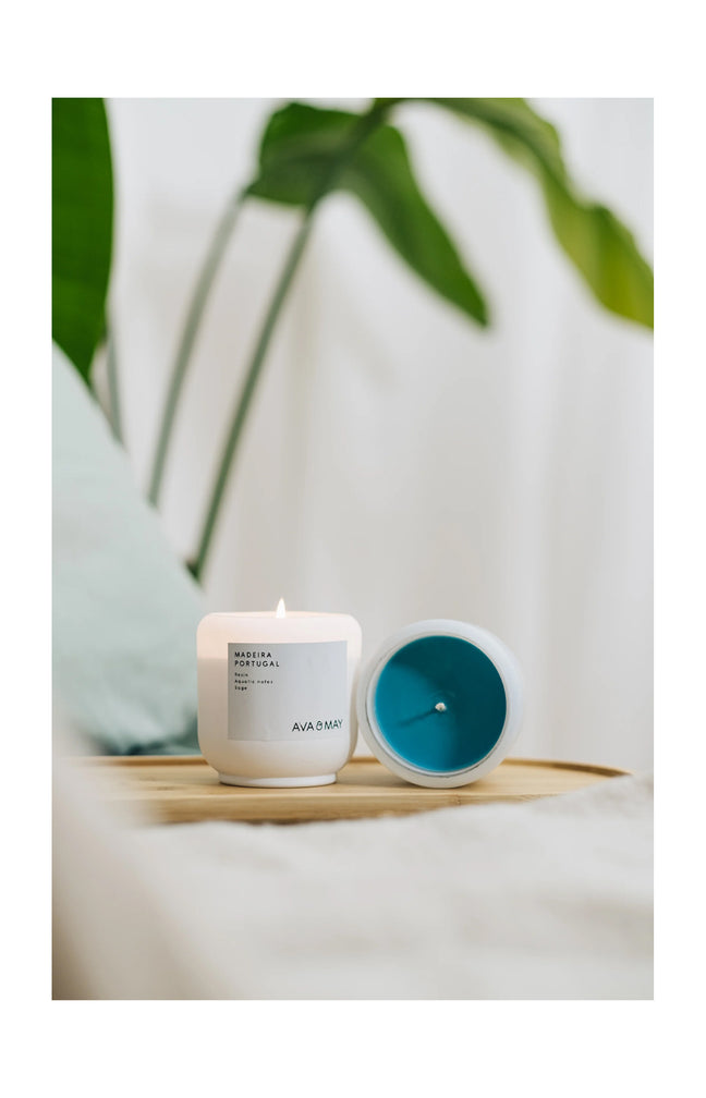 Bougie parfumée - Madère - Notes aquatiques & sauge - 200 g