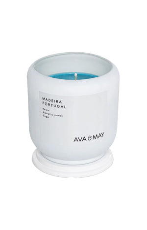 Bougie parfumée - Madère - Notes aquatiques & sauge - 200 g