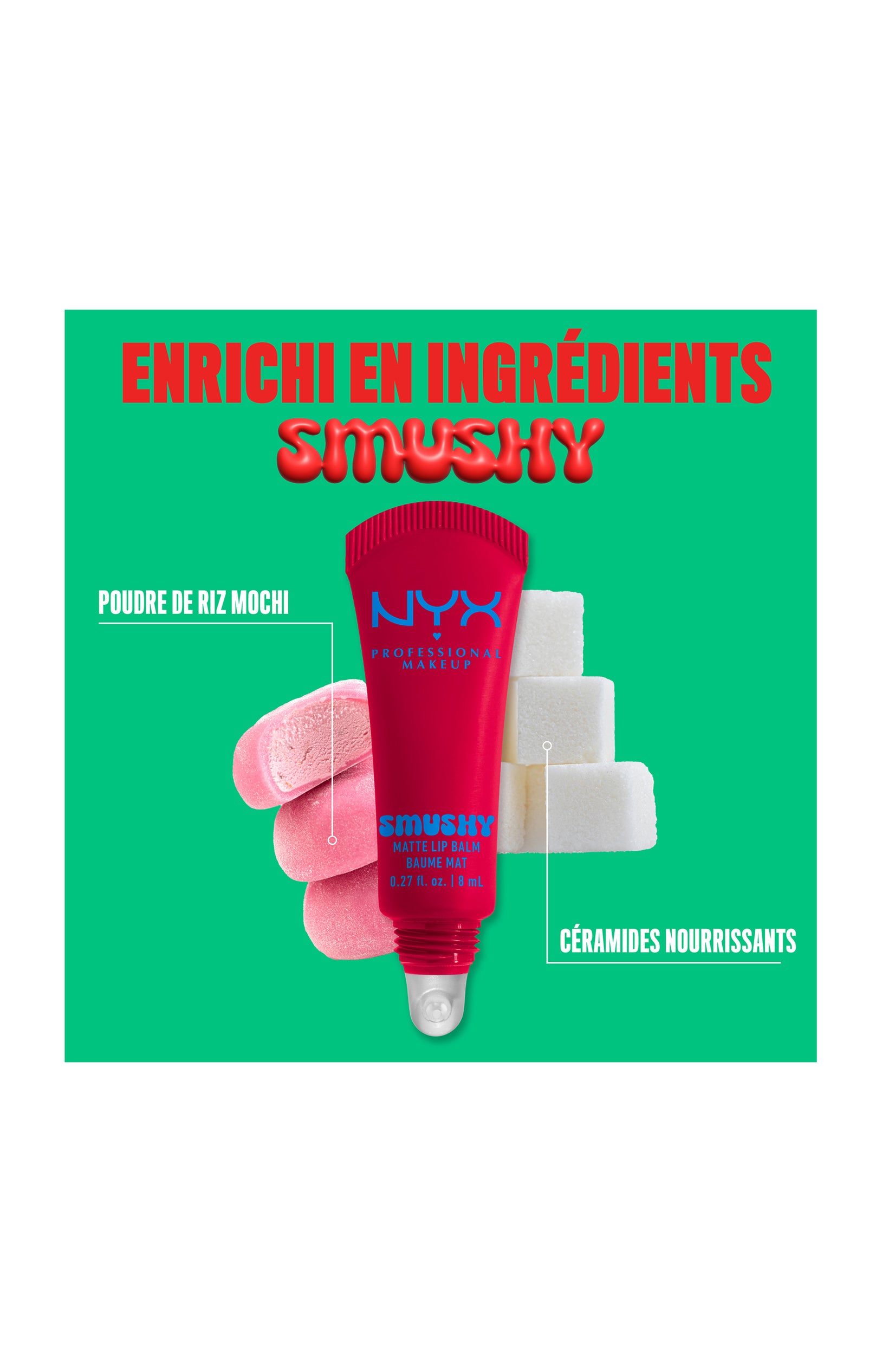 Baume à lèvres mat teinté - Smushy Matte Lip