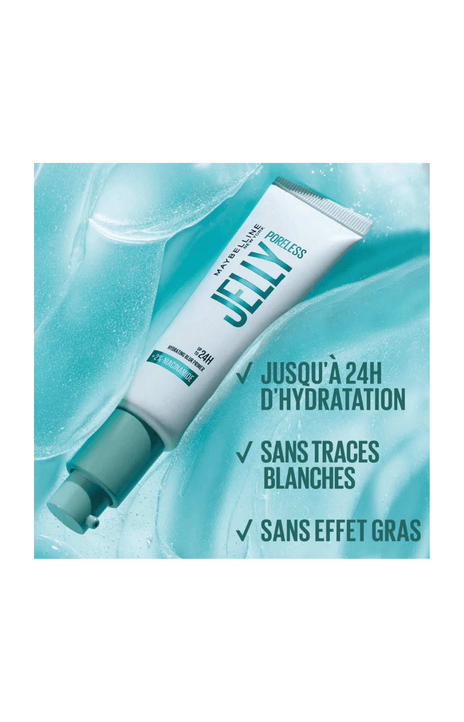 Base de teint lissante - Jelly - Niacinamide - 30 ml