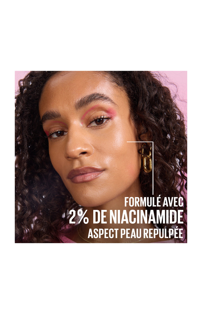 Base de teint sérum longue tenue - Grippy - Niacinamide - 30 ml