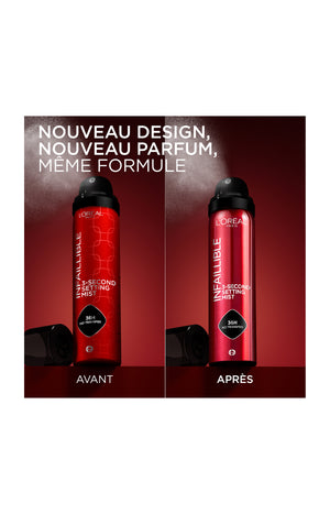 Spray fixateur longue tenue format XL - Infaillible - 150 ml