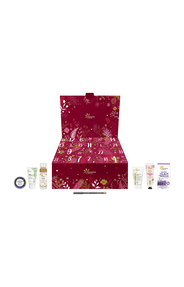 Calendrier de l’Avent bio – Éclat magique – 24 produits