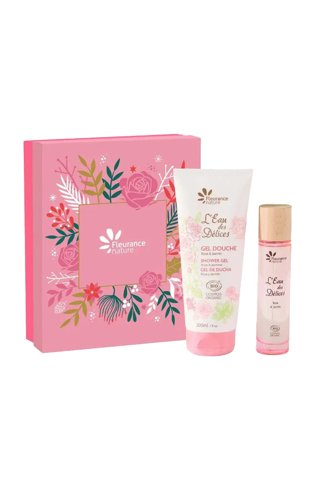 Gel douche & parfum bio - Rose & jasmin