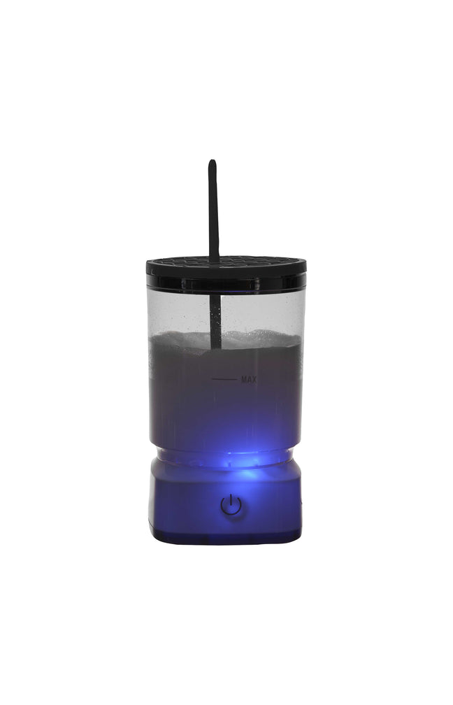 Nettoyeur de pinceaux USB auto-rotatif - Blanc