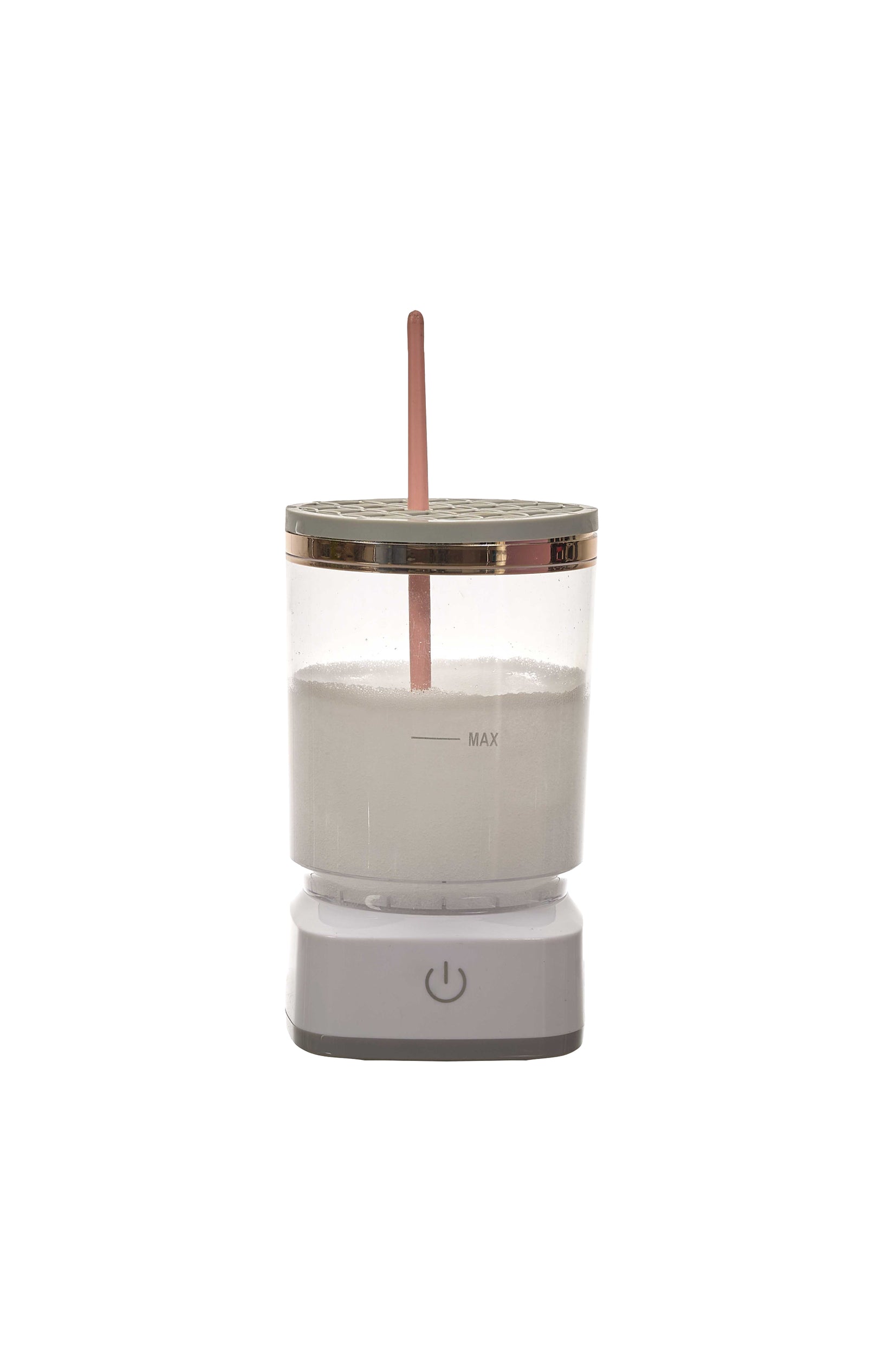 Nettoyeur de pinceaux USB auto-rotatif - Blanc