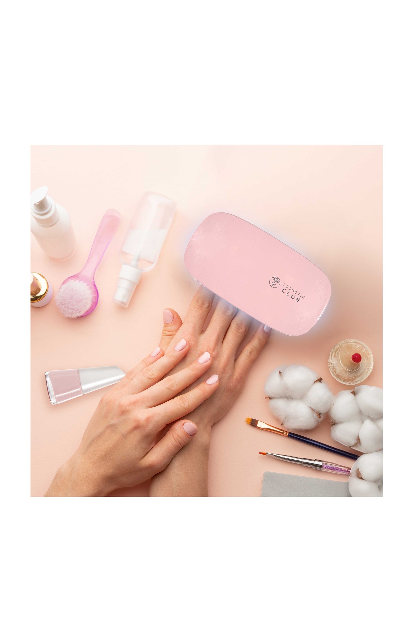 Lampe UV ongles gel - Rose