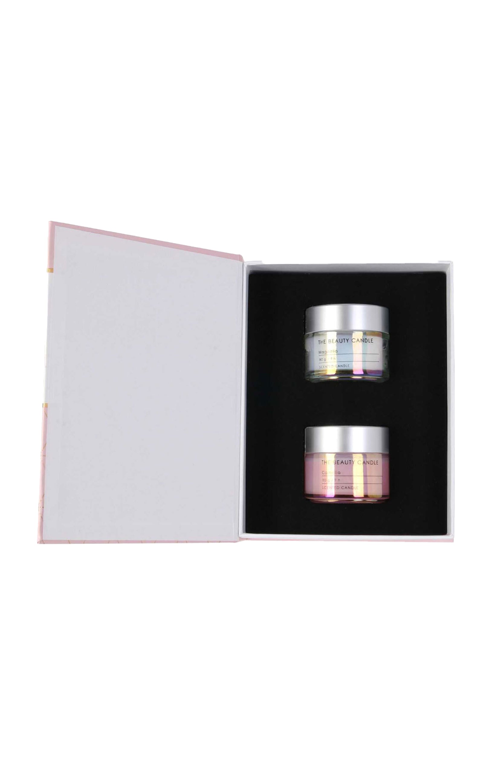 Coffret bougies parfumées - Beauty candle - 2 bougies - 9h
