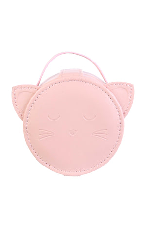 Boîte à bijoux chat - Rose