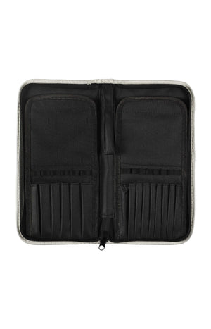 Trousse amovible pour 15 pinceaux - Noir
