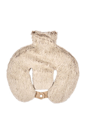 Bouillotte tour de cou & cervicales - Marron