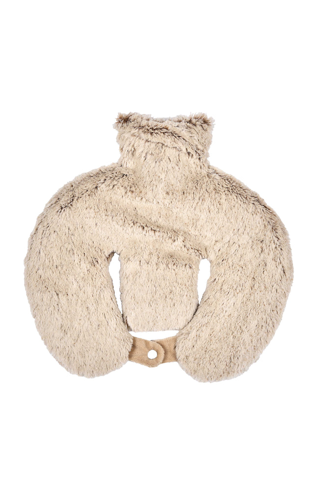 Bouillotte tour de cou & cervicales - Marron