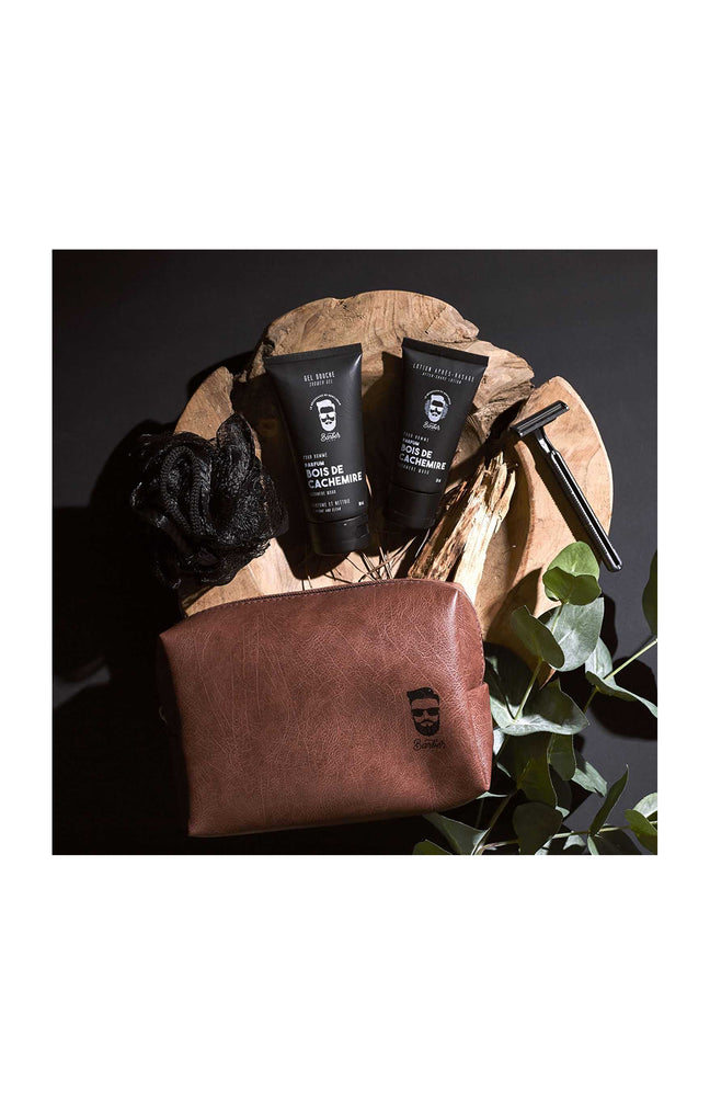 Coffret soins  - Bois de cachemire - Corps - Homme - 5 produits