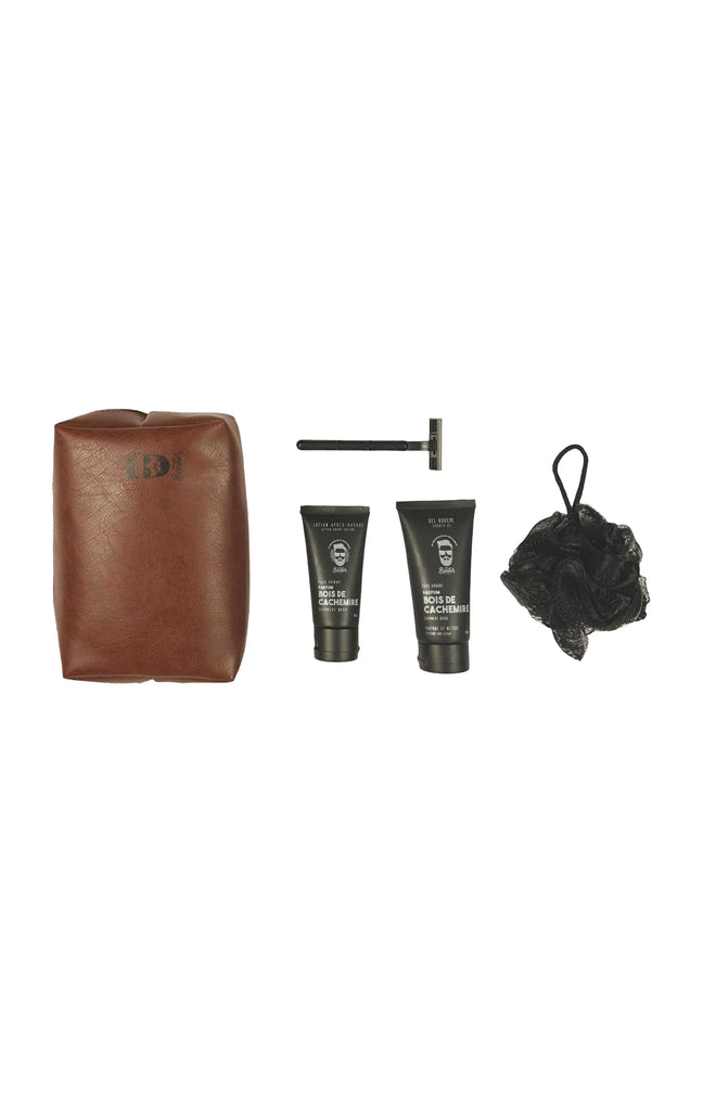 Coffret soins  - Bois de cachemire - Corps - Homme - 5 produits