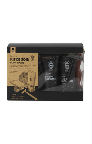 Coffret soins  - Bois de cachemire - Corps - Homme - 5 produits