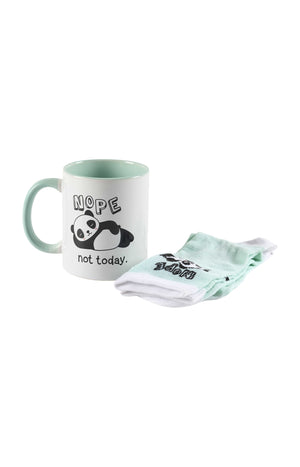 Coffret mug & chaussettes Kawaii - Coloris aléatoires