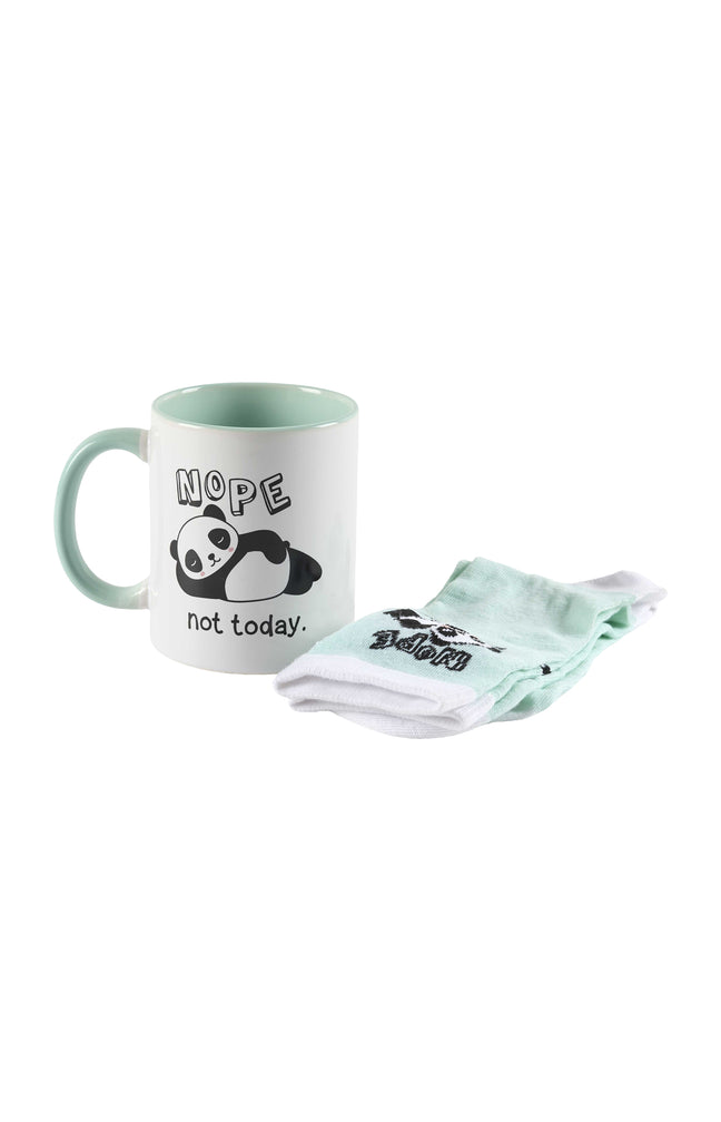 Coffret mug & chaussettes Kawaii - Coloris aléatoires