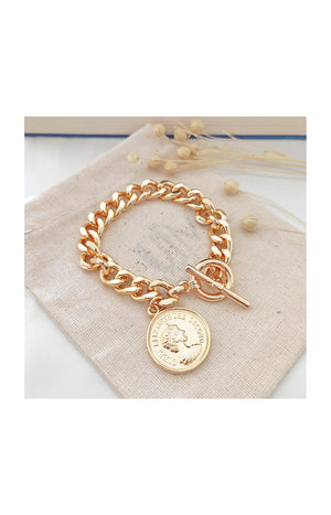 Bracelet - Laiton doré à l'or fin