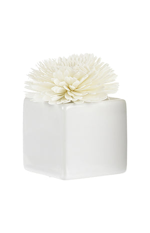 Fleur de goatier en céramique - Blanc - 80 ml