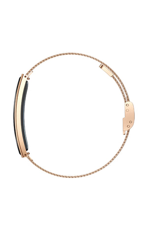 Bracelet connecté - Acier inoxydable - Or rose