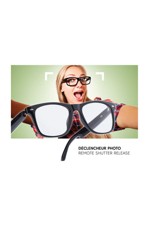 Lunettes connectées – Modèle Sirius - Noir