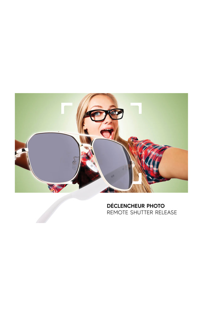 Lunettes connectées – Modèle Thalos - Blanc