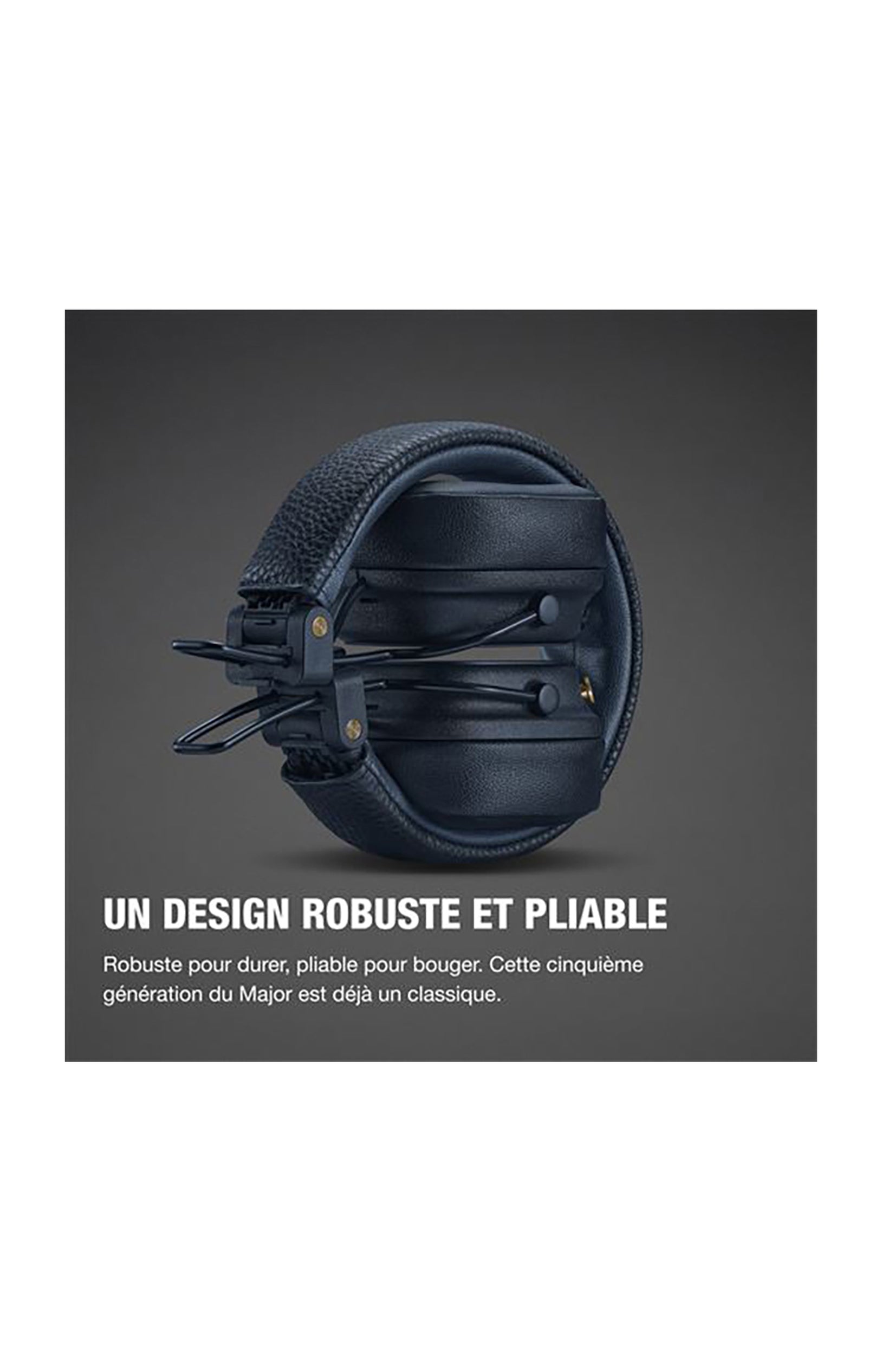 Casque bluetooth - Marshall Major V - Bleu