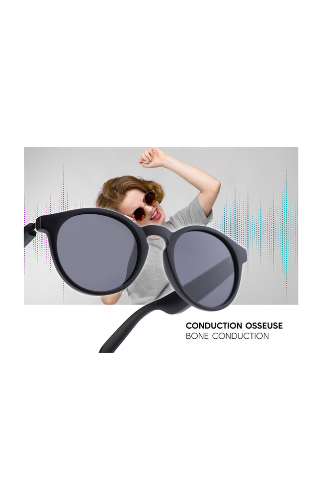 Lunettes connectées – Modèle Eos - Noir
