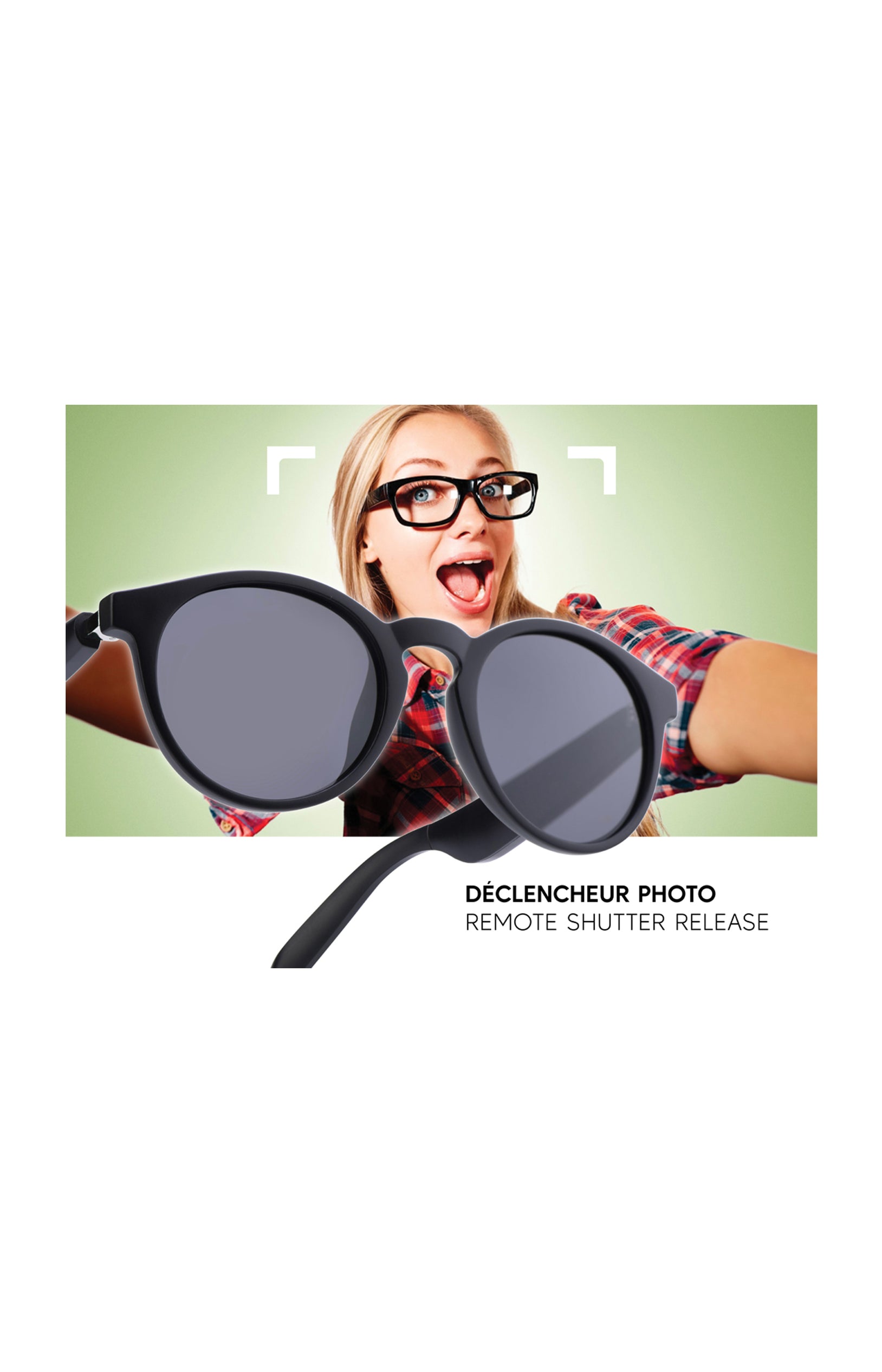 Lunettes connectées – Modèle Eos - Noir