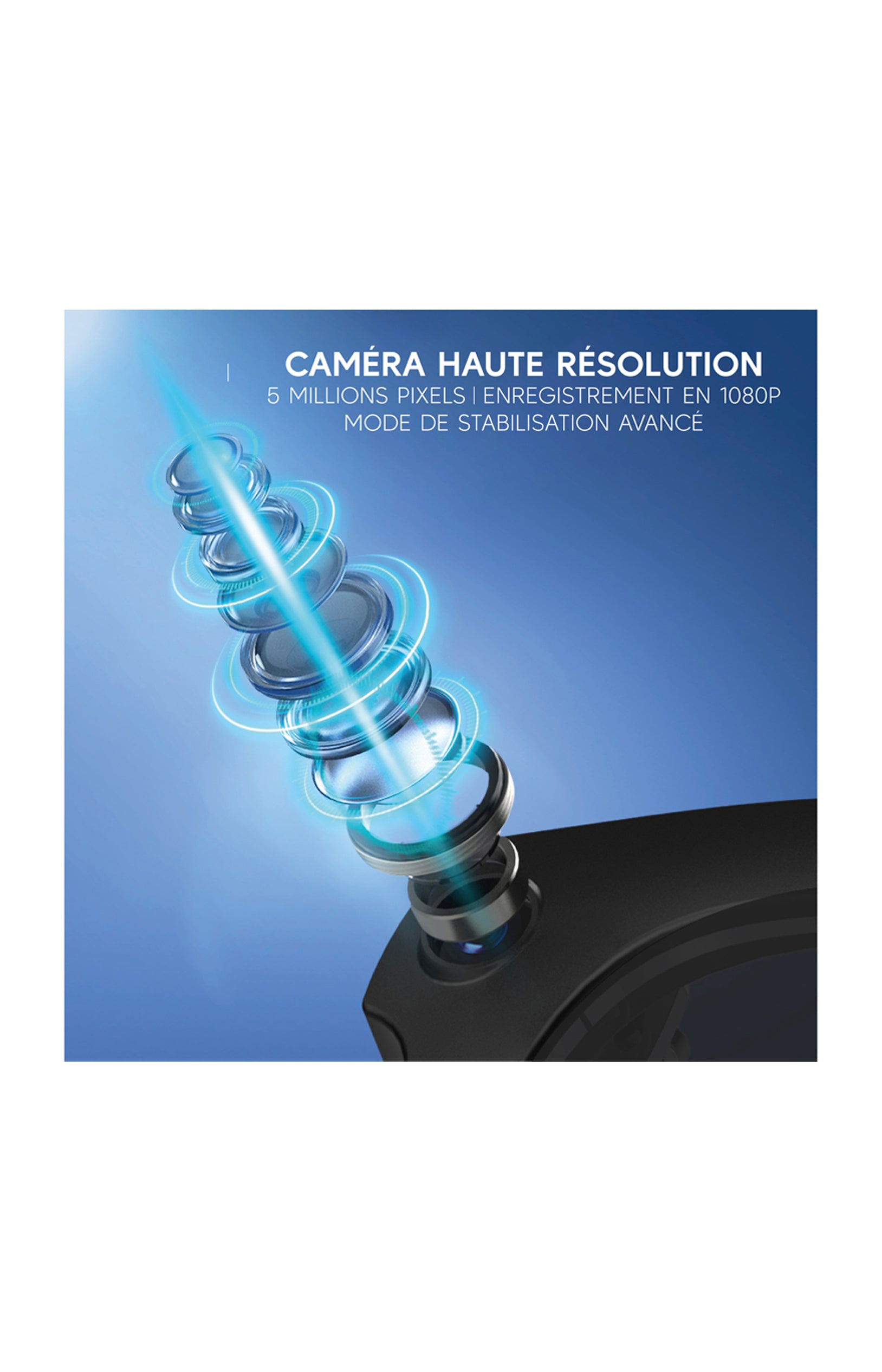 Lunettes connectées – Modèle Zenia - Noir