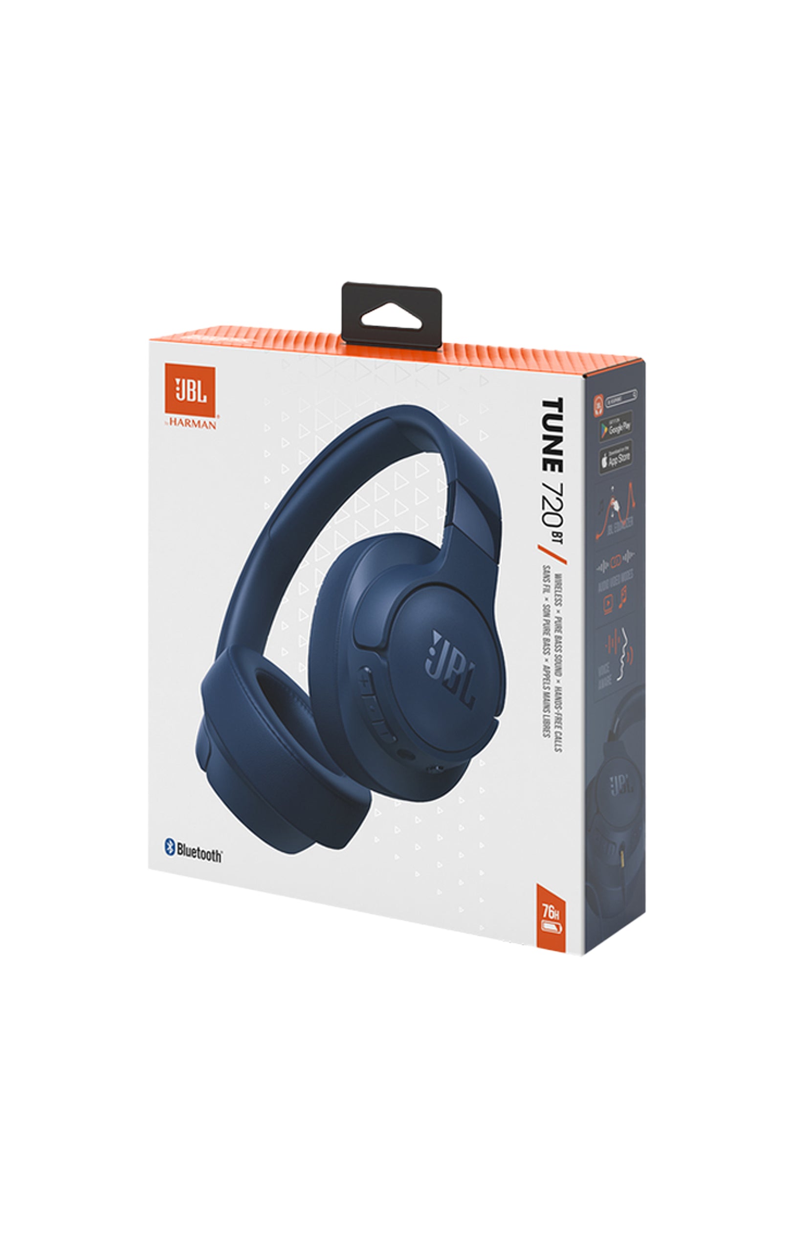 Casque bluetooth - JBL Tune 720BT - Bleu
