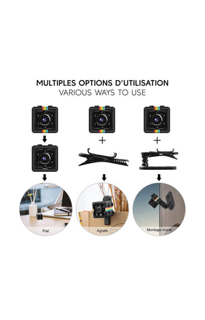 Mini caméra espion - Modèle Cubix