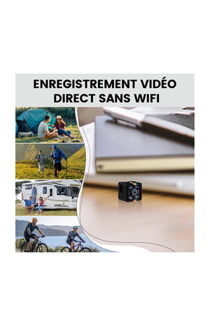 Mini caméra espion - Modèle Cubix